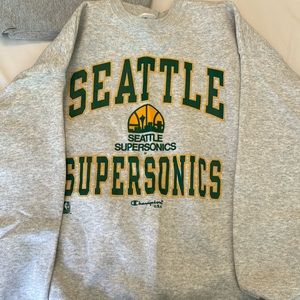 Vintage Seattle Super Sonic Crewneck MADE IN USA